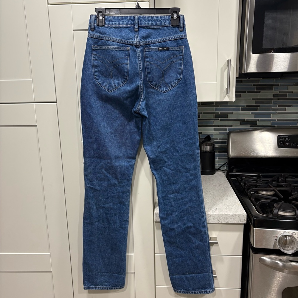 Rolla’s High Rise Straight Jeans - Picture 4 of 6